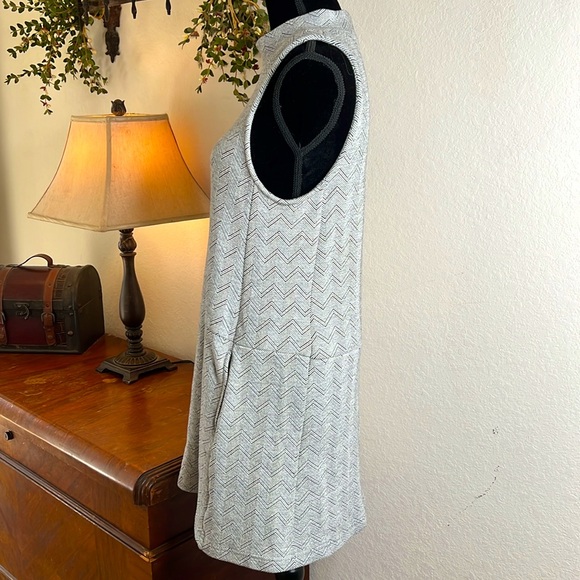 Free People | Mock Turtle Neck Sleeveless Dress with Pockets | Size Large - Picture 4 of 10